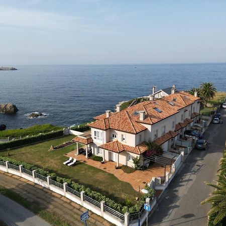 Chalet Pareado Con Jardin En 1ª Linea De Mar Villa Burela Eksteriør billede