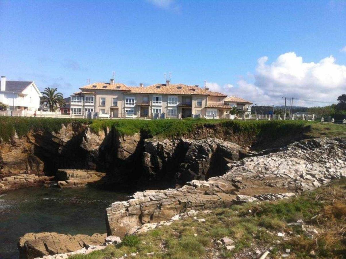 Chalet Pareado Con Jardin En 1ª Linea De Mar Villa Burela Eksteriør billede