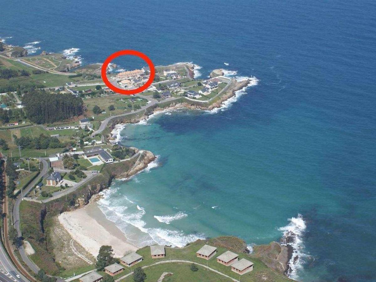 Chalet Pareado Con Jardin En 1ª Linea De Mar Villa Burela Eksteriør billede